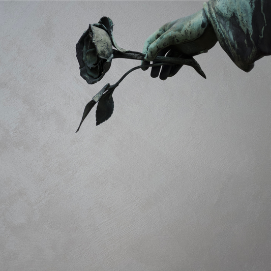 Silver Quartz Paint with industrial metallic effect on walls