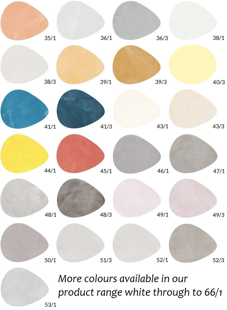 Venetian Plaster Colors