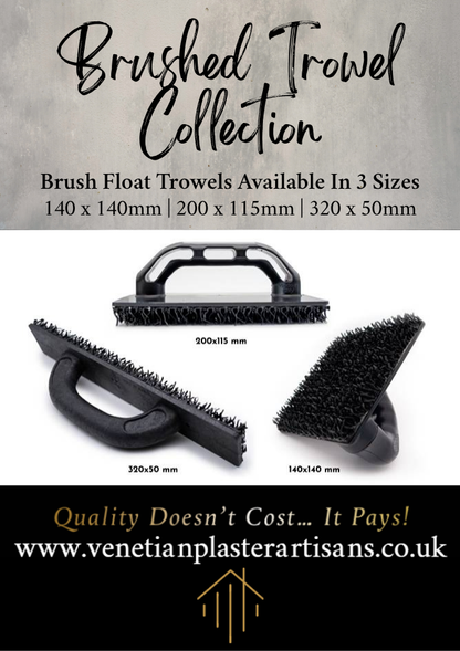 BRUSH FLOAT 140 x 140mm