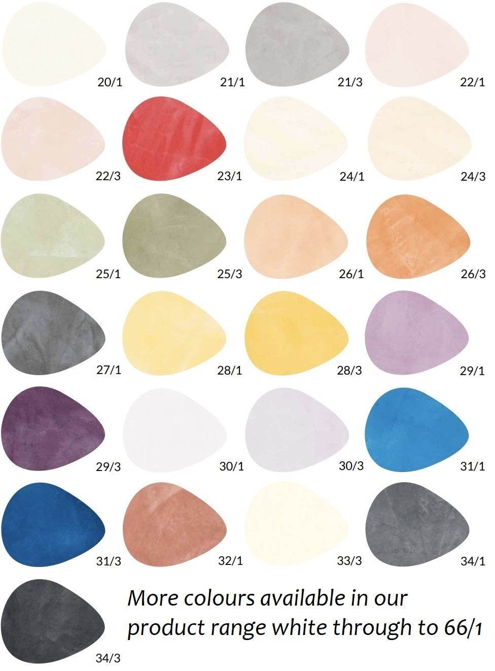 Venetian Plaster Colors