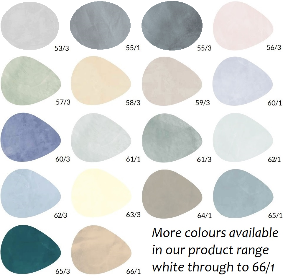 MARMORINO STUCCO VENETIAN PLASTER - (4. COLOUR RANGE)
